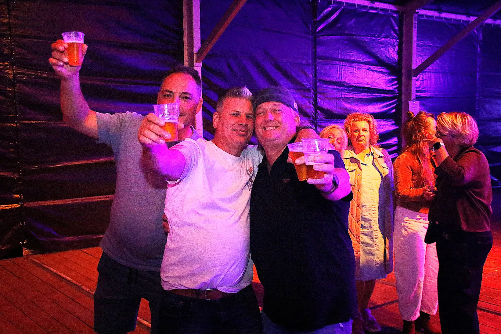 Photo from Sander Scheperman, DJ Dylvn, Poke & StukTV, taken Sep 5, 2026 by Frank van Hienen