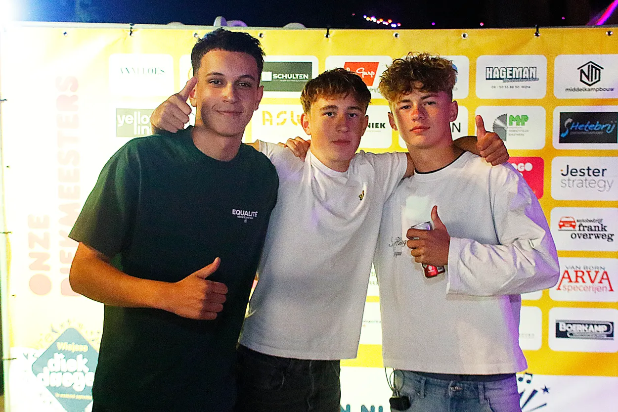Photo from Sander Scheperman, DJ Dylvn, Poke & StukTV, taken Sep 5, 2026 by Frank van Hienen